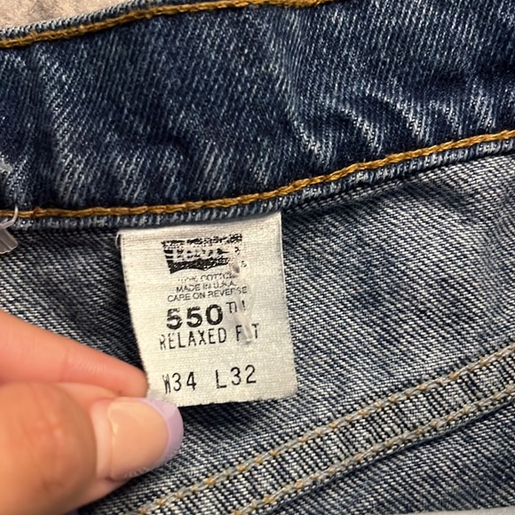 levi’s denim jorts - Picture 2 of 2